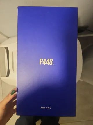 Zapatillas P448 Azul Hechas en Italia