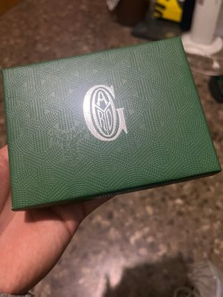 Tarjetero Goyard Verde