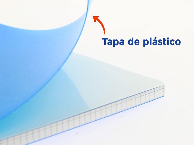 5 Caderno ENRI A5 quadriculado 4x4 80f Cores
