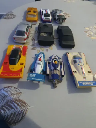 Lote 11 carrocerías Scalextric 1/32
