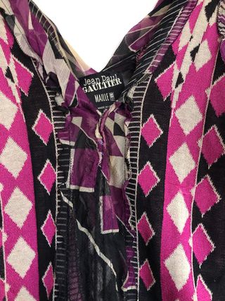 Blusón Jean Paul Gaultier sin mangas