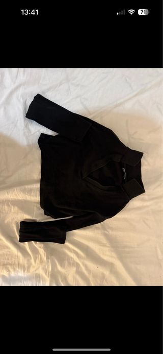 Top Zara Negro