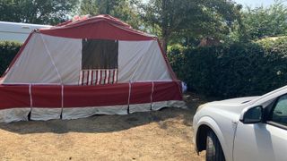 Tienda carro camping con Avance en buen estado