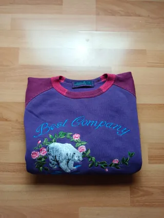 Felpa Vintage Best Company Originale Taglia 8