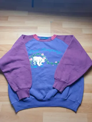 Felpa Vintage Best Company Originale Taglia 8