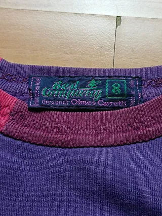 Felpa Vintage Best Company Originale Taglia 8