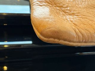 Bolso Bima&Lola Piel Marrón Dorado