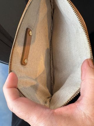 Bolso Bima&Lola Piel Marrón Dorado