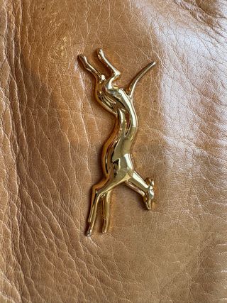 Bolso Bima&Lola Piel Marrón Dorado