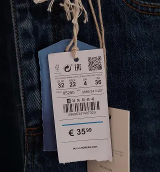 Nuevo Pull&Bear Vaquero Talla 32