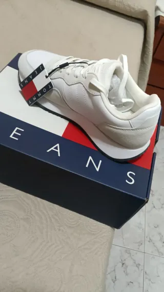 Tenis Tommy Hilfiger Mujer Blancos