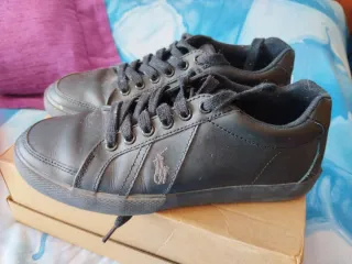 Zapatos Polo Ralph Lauren Negros Caballero