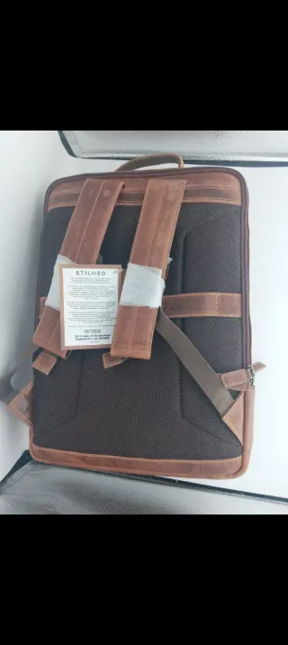 Zaino STILORD Pelle Marrone