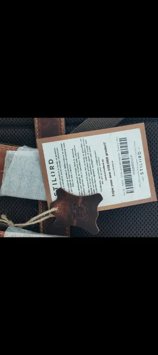 Zaino STILORD Pelle Marrone