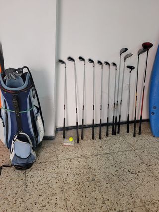Bolsa de Palos de Golf con Carrito