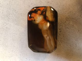 Cajita porcelana La Maja Vestida Goya