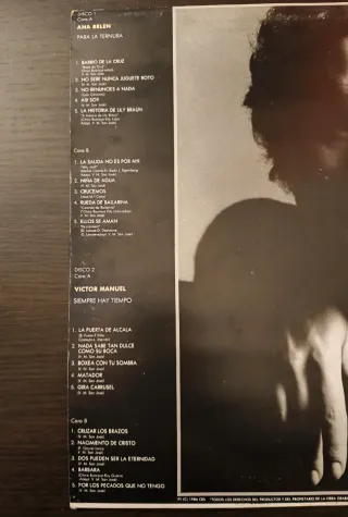 Vinilo Víctor Manuel Siempre Hay Tiempo