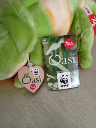 Peluche Camaleonte Trudi Oasi WWF