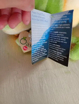 Peluche Camaleonte Trudi Oasi WWF