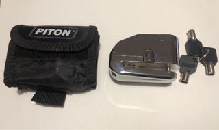 Candado Piton para Moto con Funda y Llaves