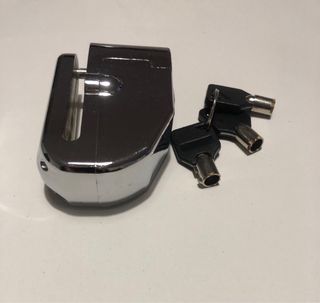 Candado Piton para Moto con Funda y Llaves