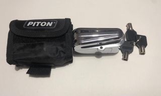 Candado Piton para Moto con Funda y Llaves