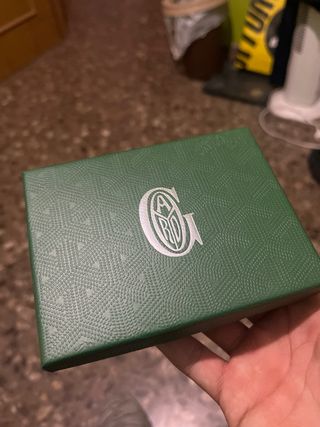 Tarjetero Goyard Rojo