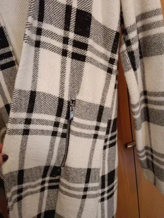 Parka de entretiempo a cuadros