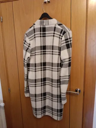 Parka de entretiempo a cuadros