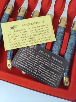 Set posate Laguiole pesce 12 persone