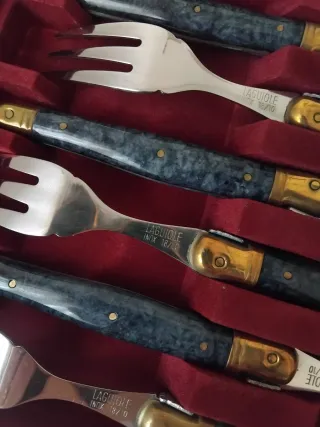 Set posate Laguiole pesce 12 persone