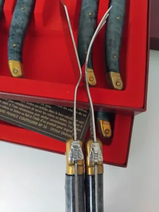 Set posate Laguiole pesce 12 persone