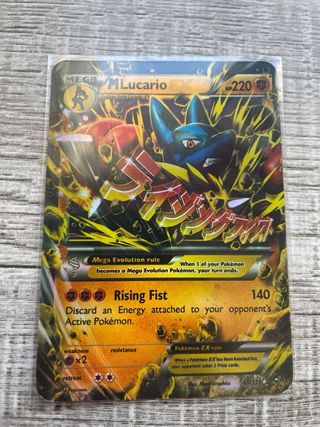 Carta Pokémon MLucario EX Mega