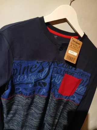 Camiseta Desigual Manga Larga Talla S Nueva