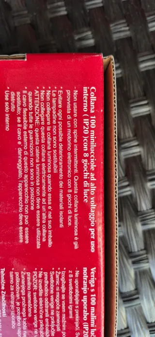 Luci Natale Star's Light 100 Minilucciole