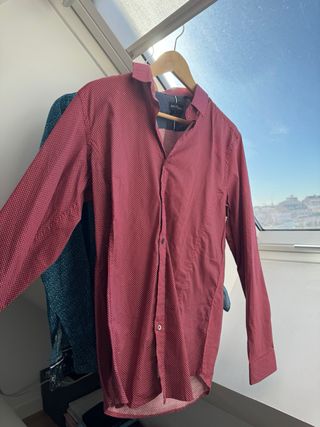 Lote 5 Camisas Zara,Massimo Dutti, p&b, estivanell