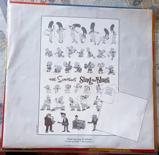 Vinilo LP Los Simpson Canta Blues