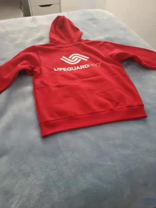 Sudadera Lifeguardpro Roja Talla M