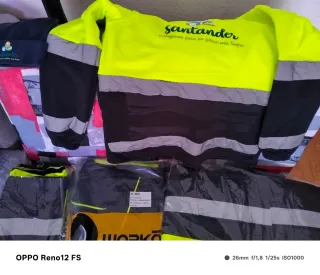 Ropa de trabajo Santander