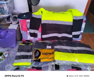 Ropa de trabajo Santander