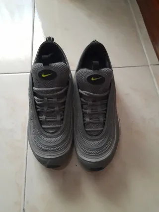 Zapatillas Nike Air Max niño gris/verde