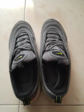 Zapatillas Nike Air Max niño gris/verde
