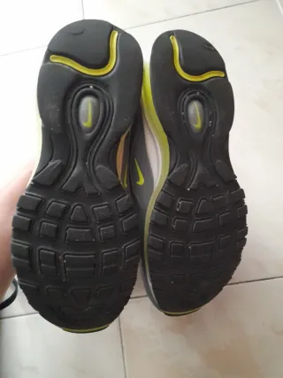 Zapatillas Nike Air Max niño gris/verde