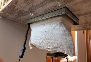 Colector de polvo uñas BWA TECH blanco incorporado