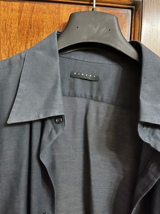 Camicia Sisley Uomo Grigia