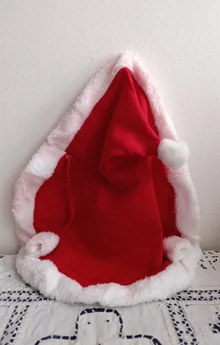 Mantellina Natalizia rossa per cani/gatti tg M