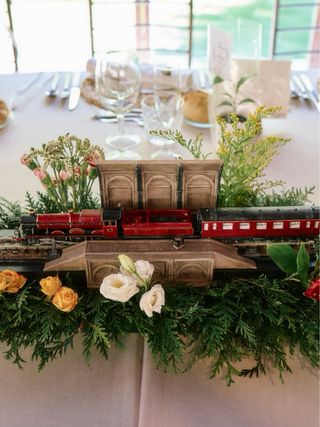 Maquetas Harry Potter pintadas a mano