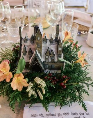 Maquetas Harry Potter pintadas a mano