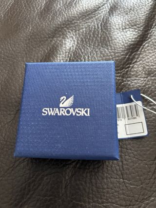 Collar Colgante Swarovski Corazones Entrelazados