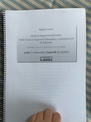 LIBROS GRADO INGENIERÍA INFORMÁTICA 1ER AÑO UGR